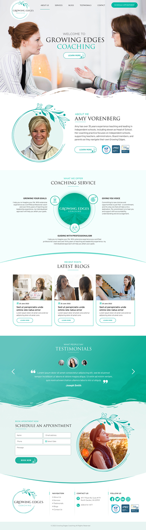 Web Design by Blue Sparrow for this project | Design: #28940785