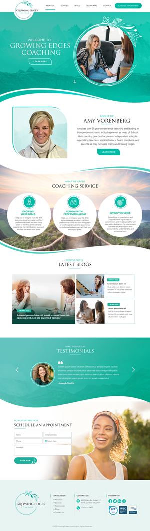 Web Design by Blue Sparrow for this project | Design: #28956791