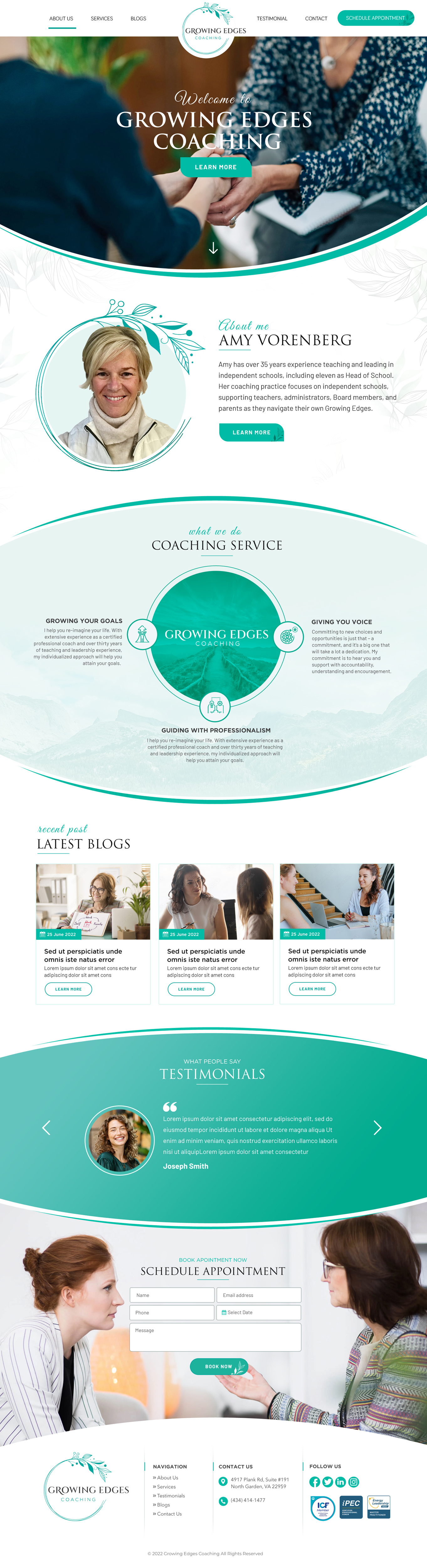 Web Design by Blue Sparrow for this project | Design #28956840