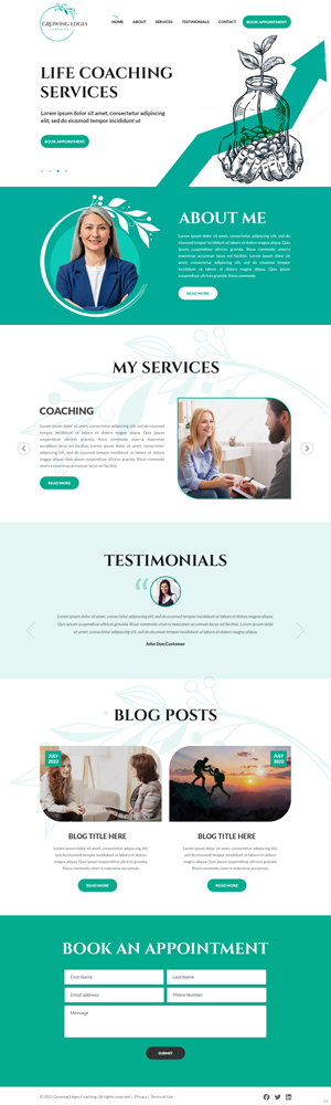 Web Design by pb for this project | Design: #28926831