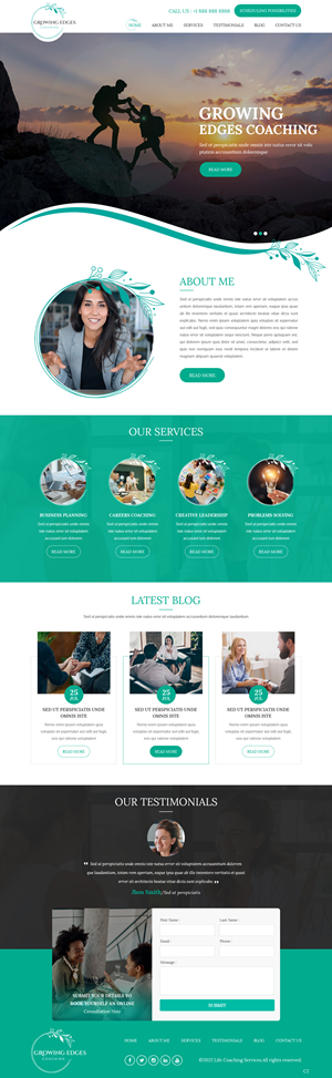 Web Design by pb for this project | Design: #28926832