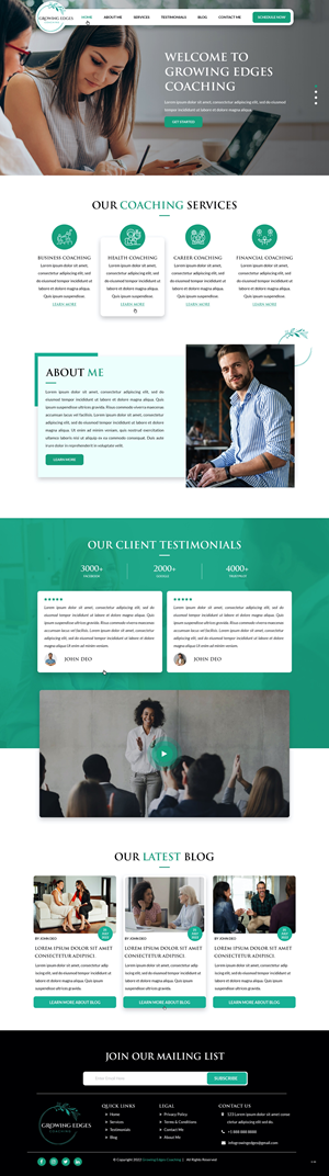 Web Design by pb for this project | Design: #28926837