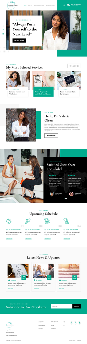 Web Design by Sujit Banerjee for this project | Design: #28931008