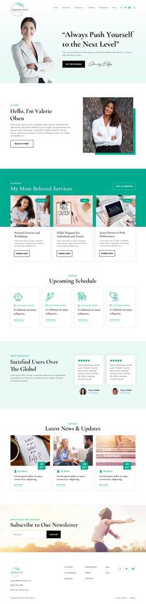 Web Design by Sujit Banerjee for this project | Design: #28931028