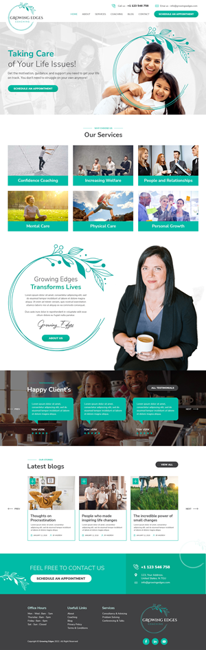 Growing Edges Web Design | Diseño Web por Roy