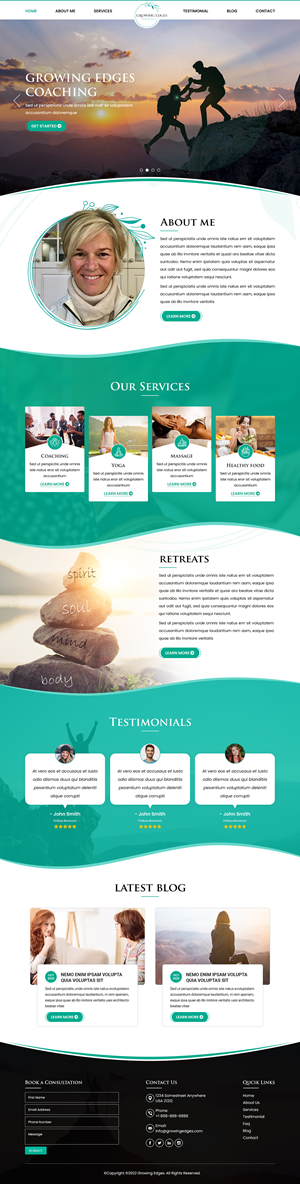 Web Design by Titan Eagle for this project | Design: #28927958