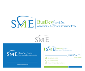 Logo Design by Om Namah Shivay for SME BusDev Enabler Advisory & Consultancy Ltd | Design: #28927274