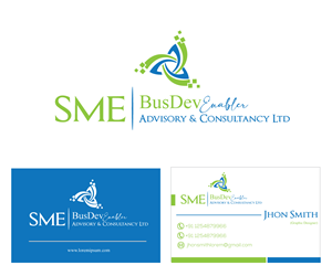 Logo Design by Om Namah Shivay for SME BusDev Enabler Advisory & Consultancy Ltd | Design: #28927275