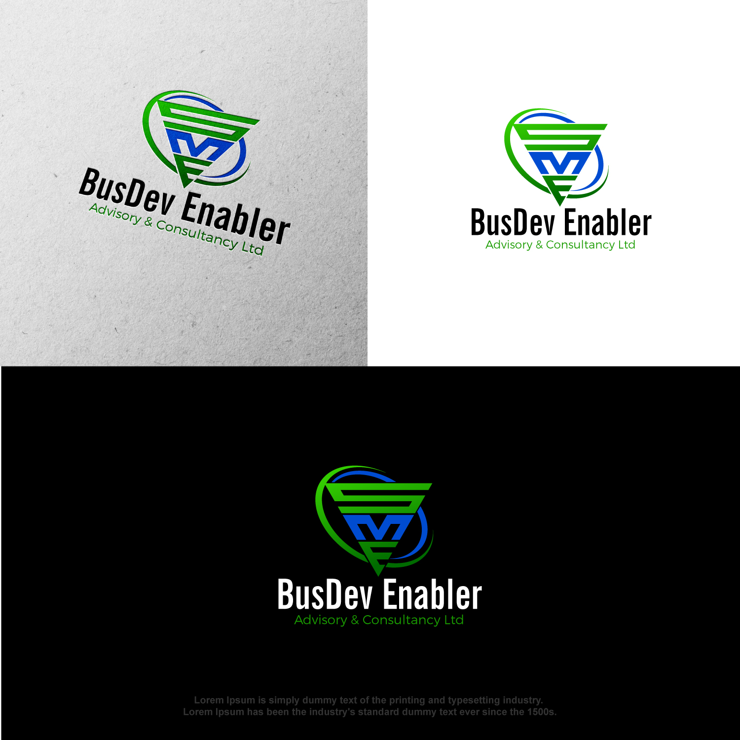 Logo Design by Revolt Team for SME BusDev Enabler Advisory & Consultancy Ltd | Design #28924825