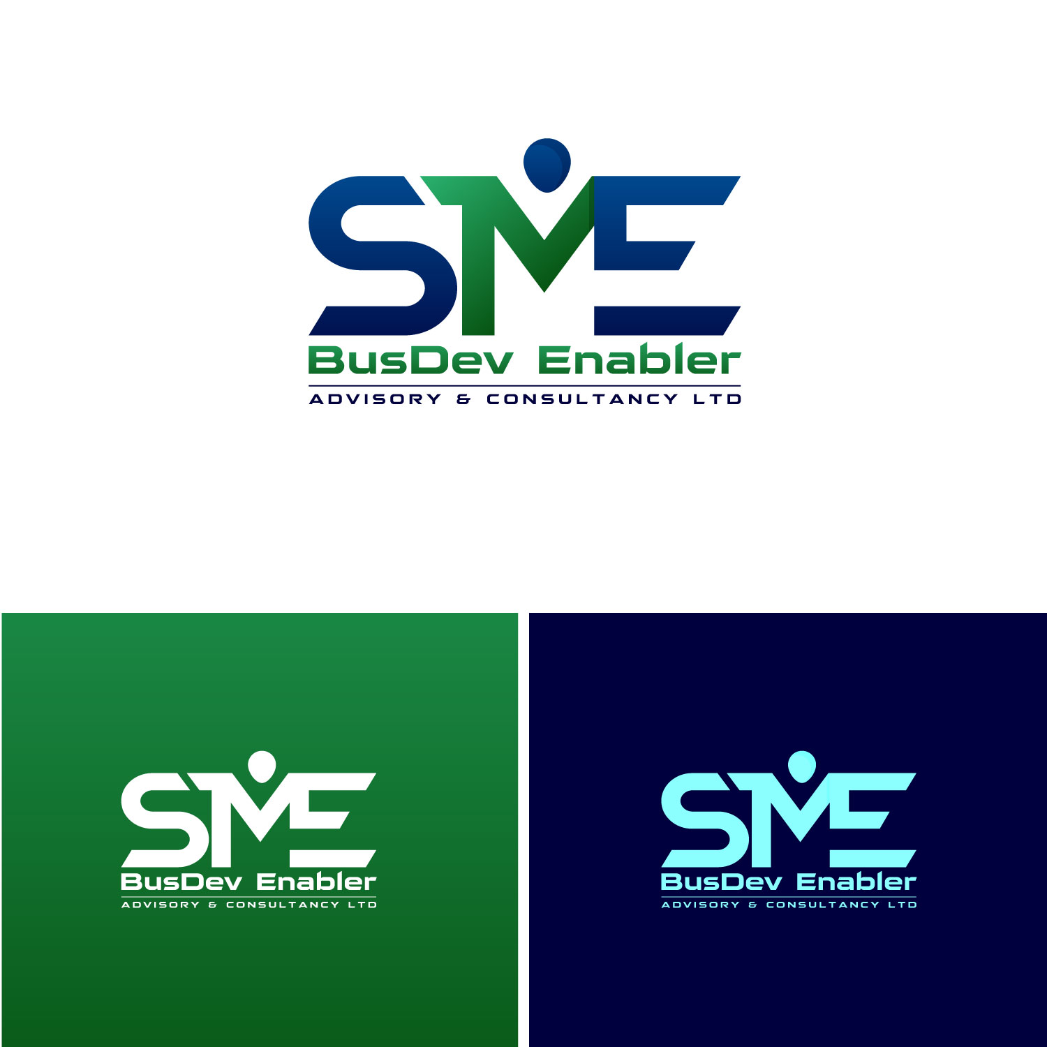 Logo Design by Revolt Team for SME BusDev Enabler Advisory & Consultancy Ltd | Design #28924827