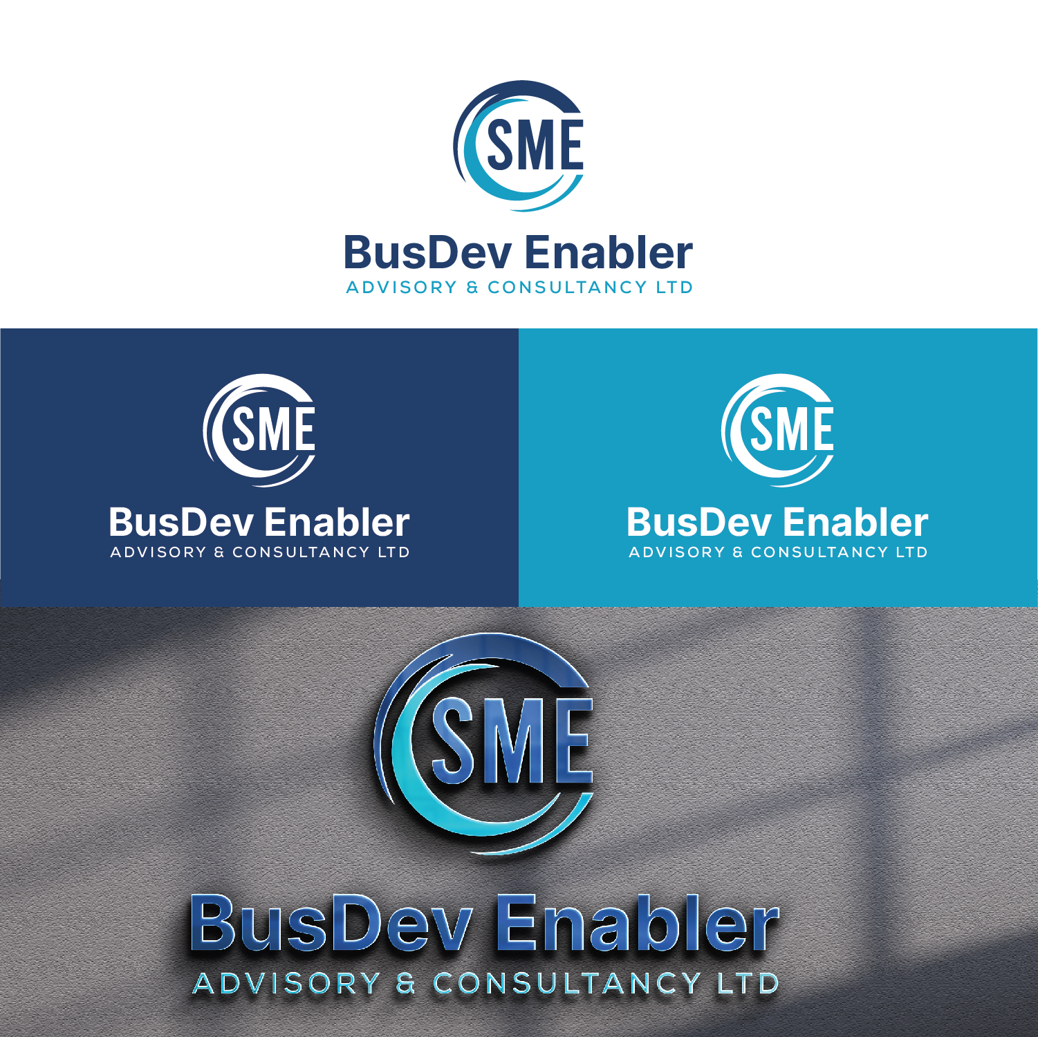 Logo Design by S.H Designs for SME BusDev Enabler Advisory & Consultancy Ltd | Design #28928181