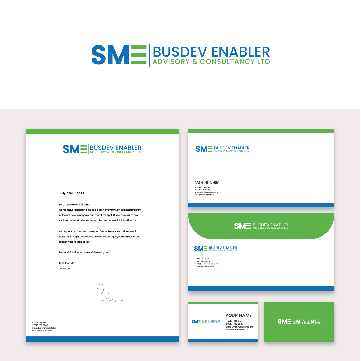 Logo Design by Go4Logo for SME BusDev Enabler Advisory & Consultancy Ltd | Design #28933269