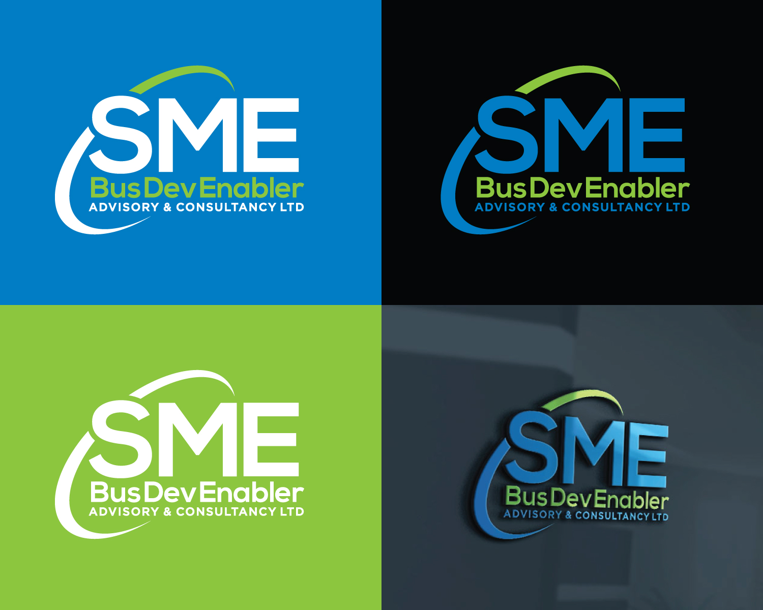 Logo Design by Atec for SME BusDev Enabler Advisory & Consultancy Ltd | Design #28929650
