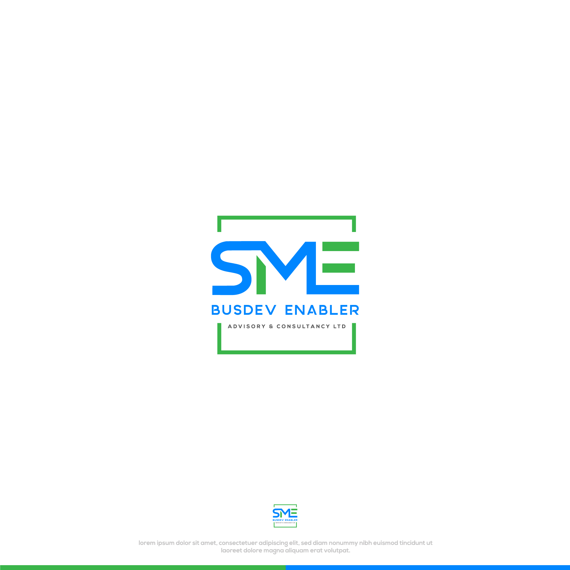Logo Design by webeezine for SME BusDev Enabler Advisory & Consultancy Ltd | Design #28932793