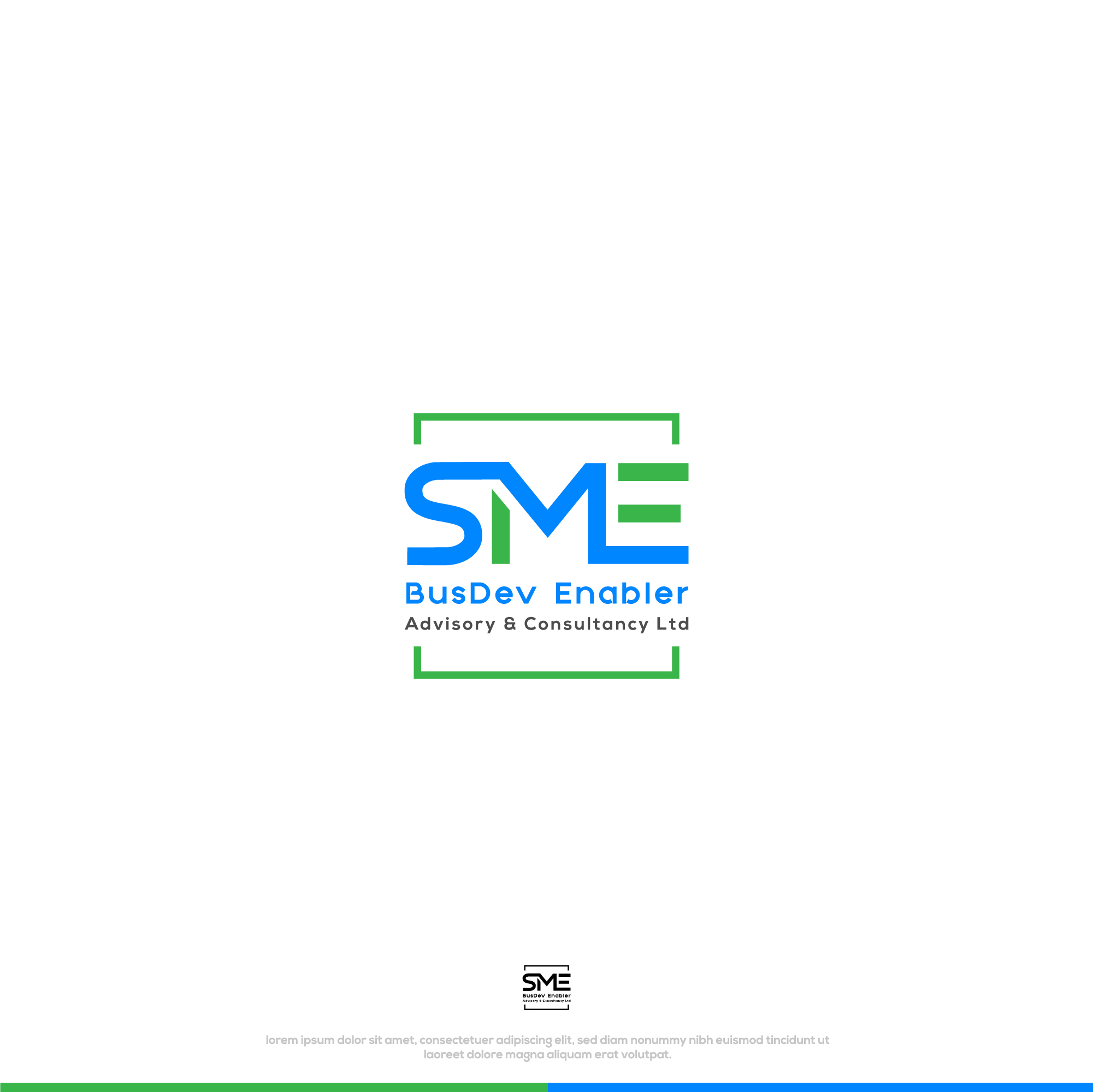 Logo Design by webeezine for SME BusDev Enabler Advisory & Consultancy Ltd | Design #28968743