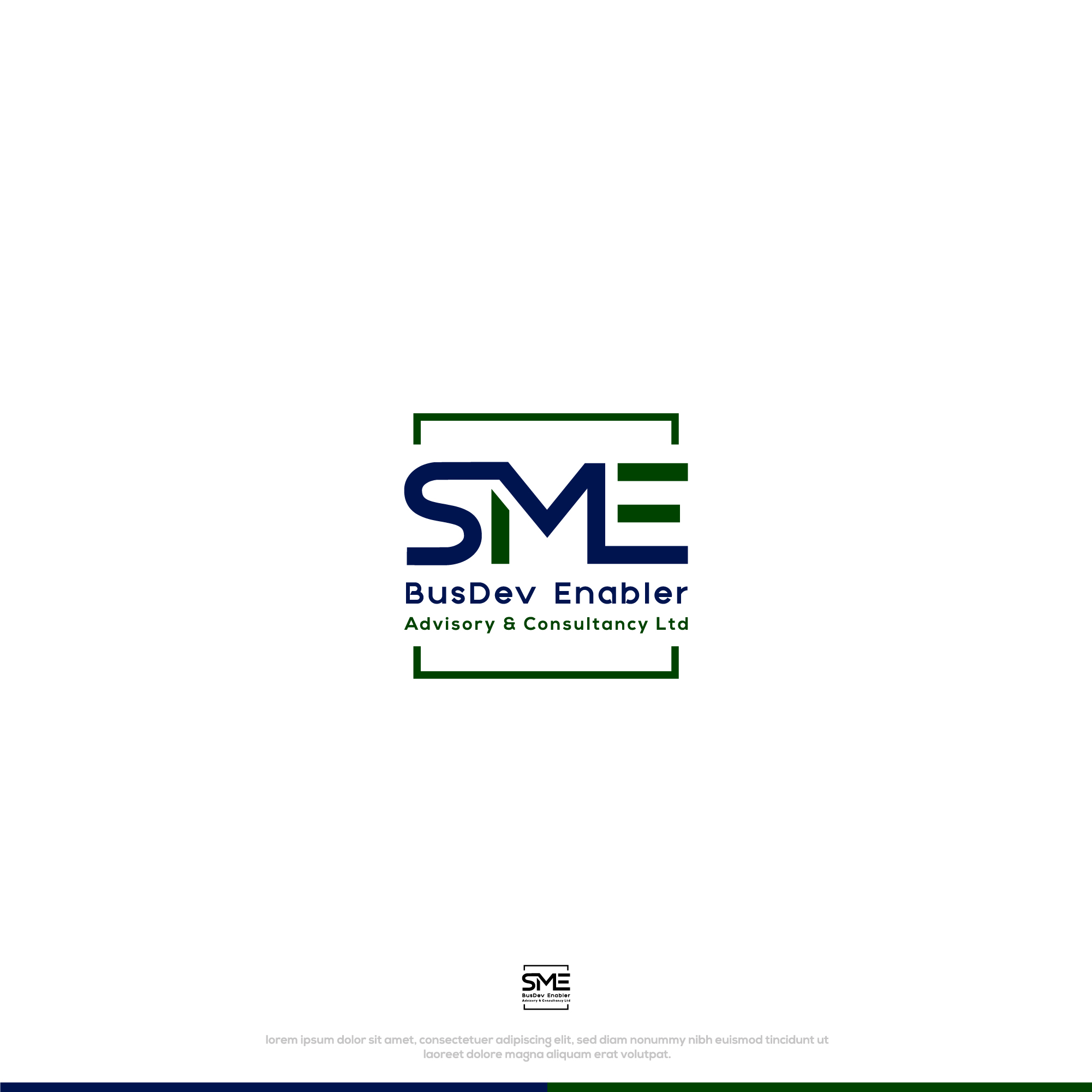 Logo Design by webeezine for SME BusDev Enabler Advisory & Consultancy Ltd | Design #28970806