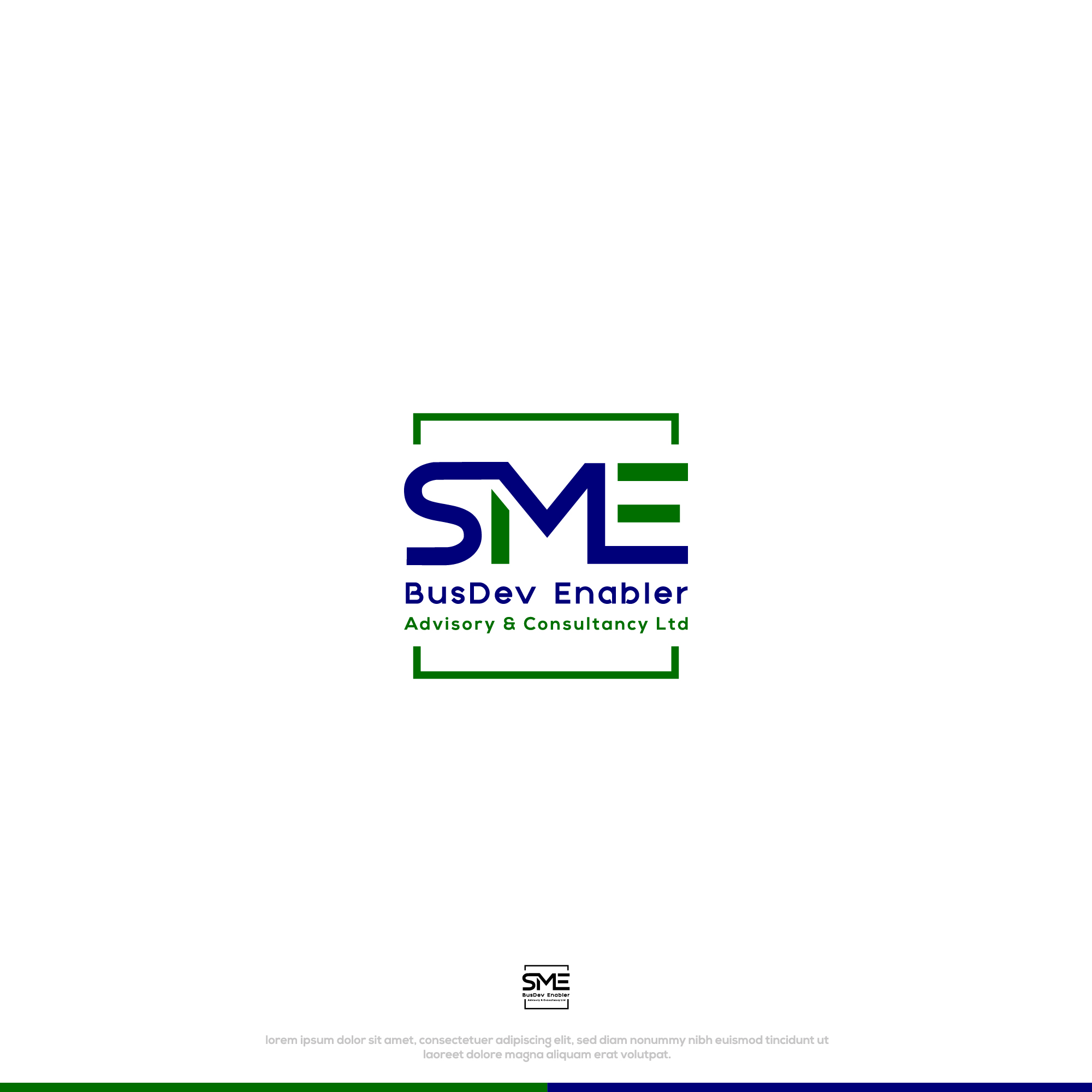 Logo Design by webeezine for SME BusDev Enabler Advisory & Consultancy Ltd | Design #28970808