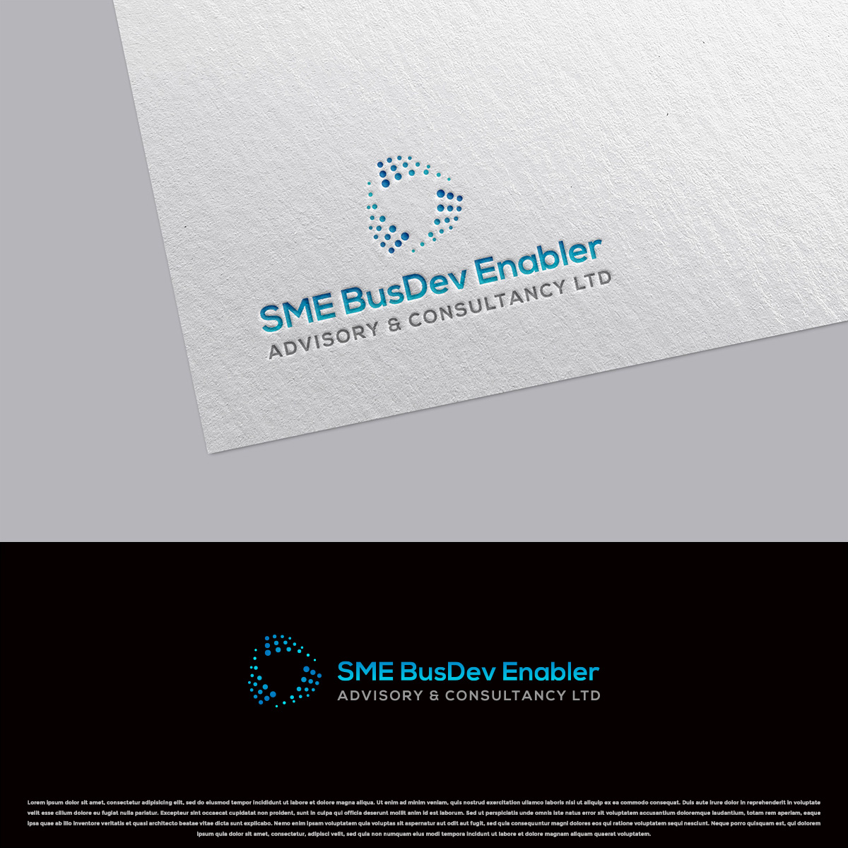 Logo Design by DesignDUO for SME BusDev Enabler Advisory & Consultancy Ltd | Design #28947977