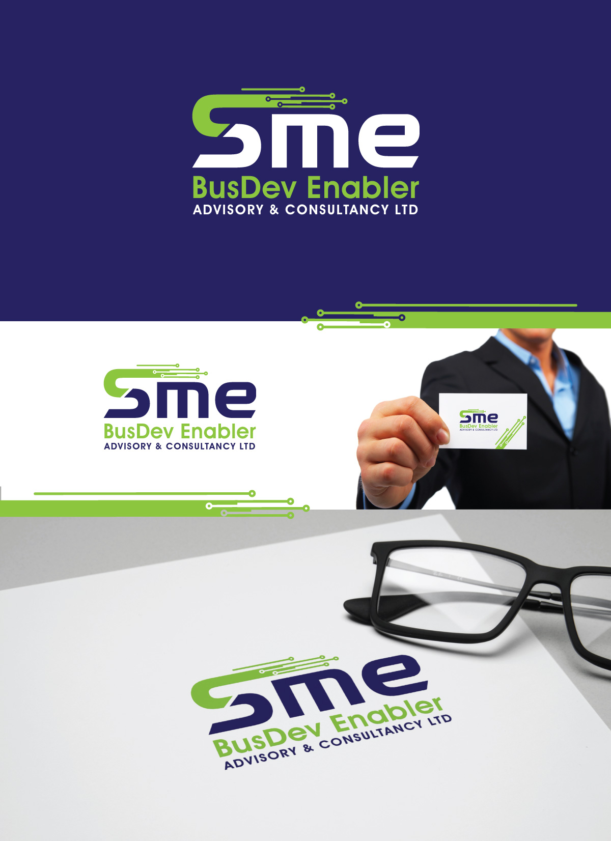 Logo Design by creativepix for SME BusDev Enabler Advisory & Consultancy Ltd | Design #28971118