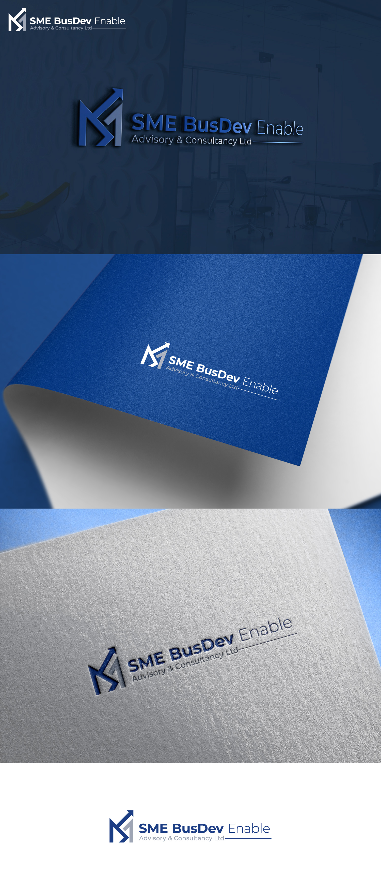 Logo Design by Haja_H2 for SME BusDev Enabler Advisory & Consultancy Ltd | Design #28925146