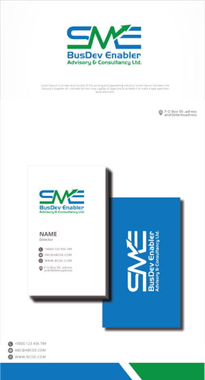 Logo Design by graphicevolution for SME BusDev Enabler Advisory & Consultancy Ltd | Design: #28970679
