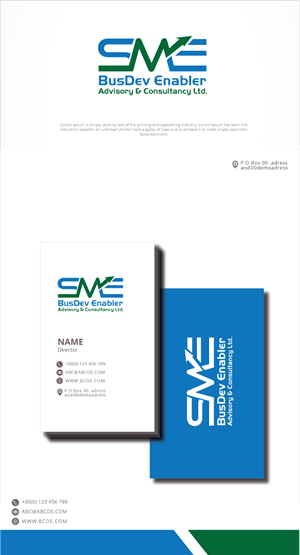 Logo Design by graphicevolution for SME BusDev Enabler Advisory & Consultancy Ltd | Design: #28970689