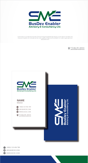 Logo Design by graphicevolution for SME BusDev Enabler Advisory & Consultancy Ltd | Design: #28970692