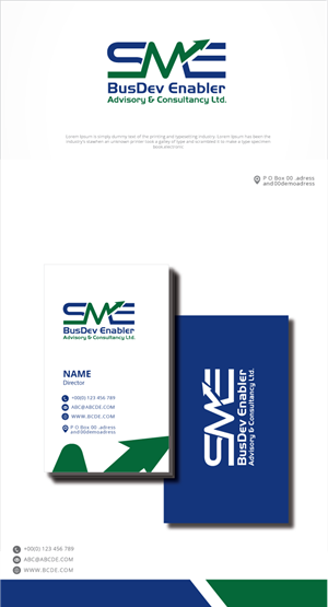 Logo Design by graphicevolution for SME BusDev Enabler Advisory & Consultancy Ltd | Design: #28970822