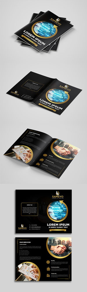 Brochure Design by Design Motion for SAMEYO Conseil et Gestion  | Design: #28929864