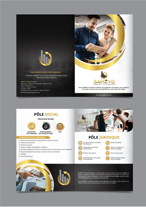 Brochure Commerciale pour une entreprise de ressources humaines | Diseño de Brochure por alex989