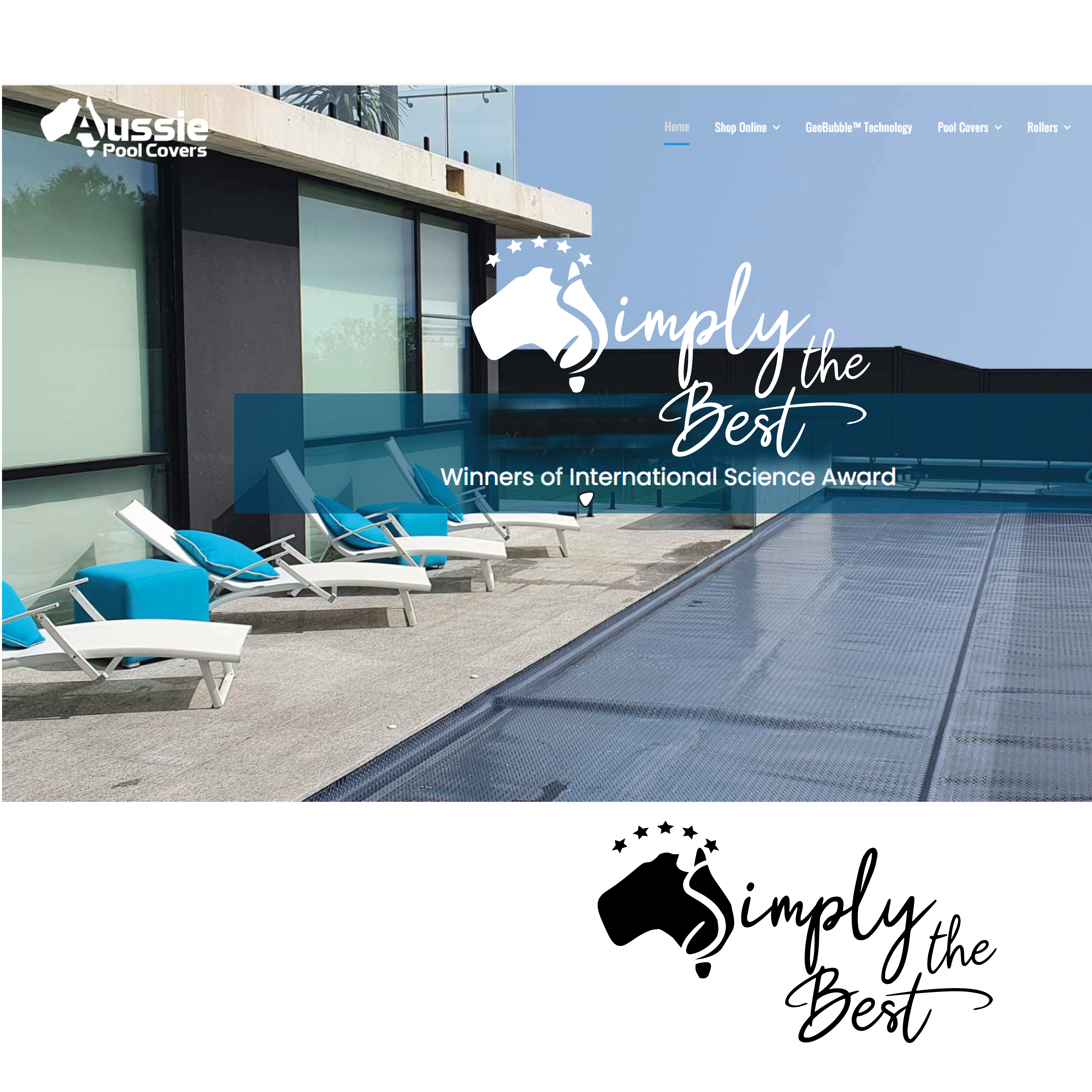 Graphic Design by vigie for Aussie Pool Covers Pty Ltd | Design #28927625