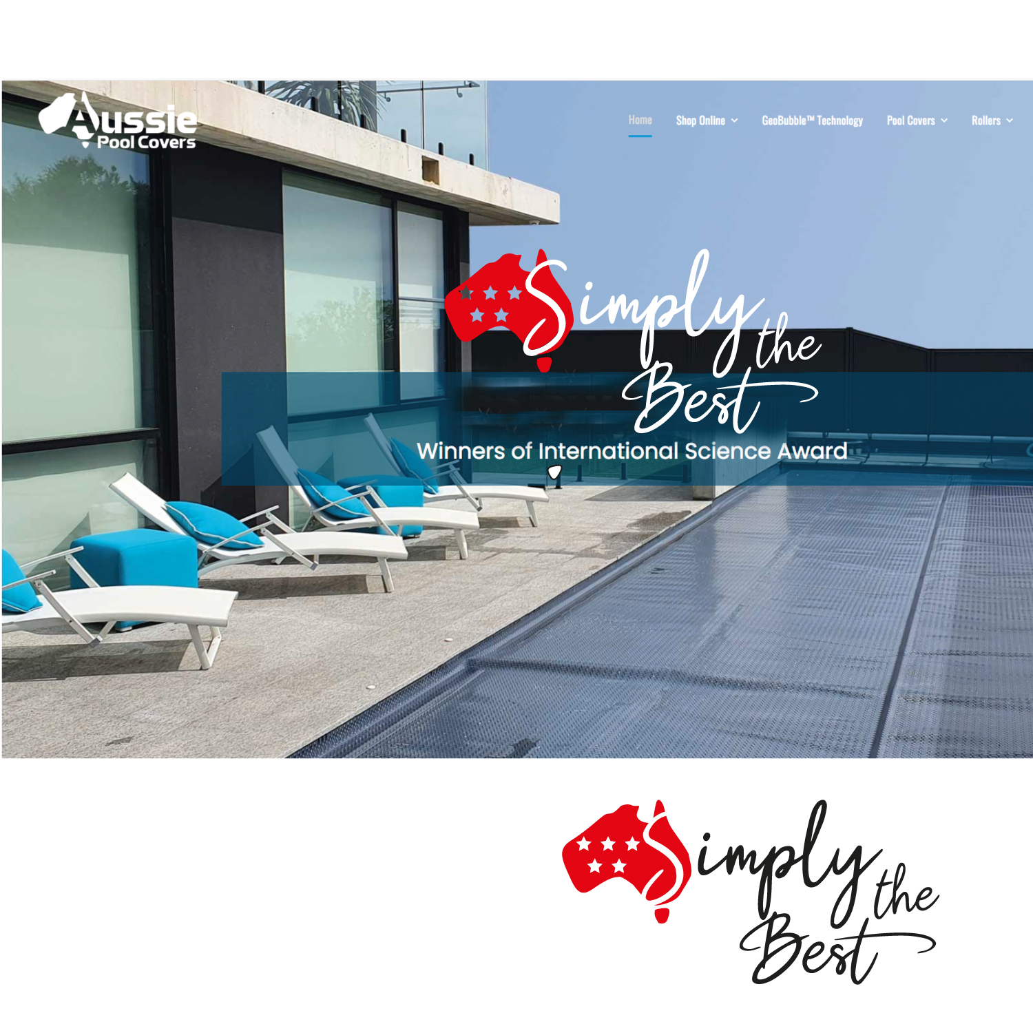 Graphic Design by vigie for Aussie Pool Covers Pty Ltd | Design #28932628