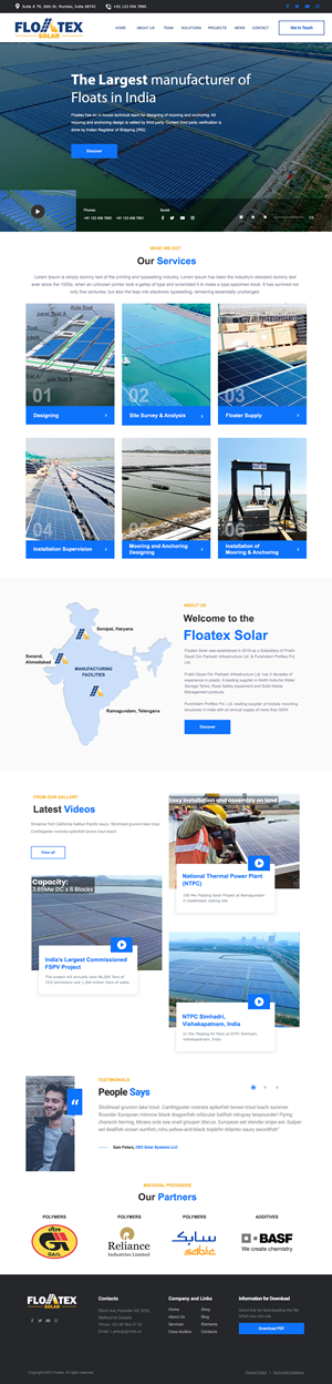 Web Design by M79 for this project | Design: #28934247