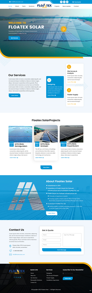 Web Design by pb for this project | Design: #28933220