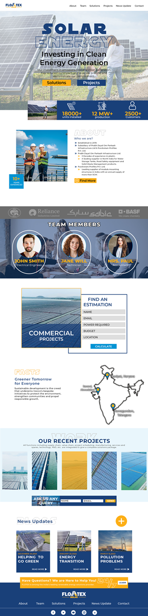 Web Design by Adeel Rahman for this project | Design #28932414