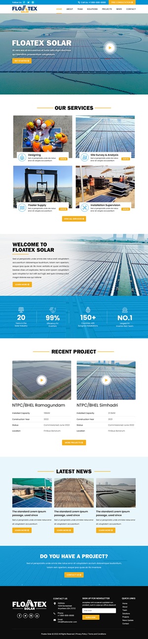 Web Design by Titan Eagle for this project | Design: #28935478