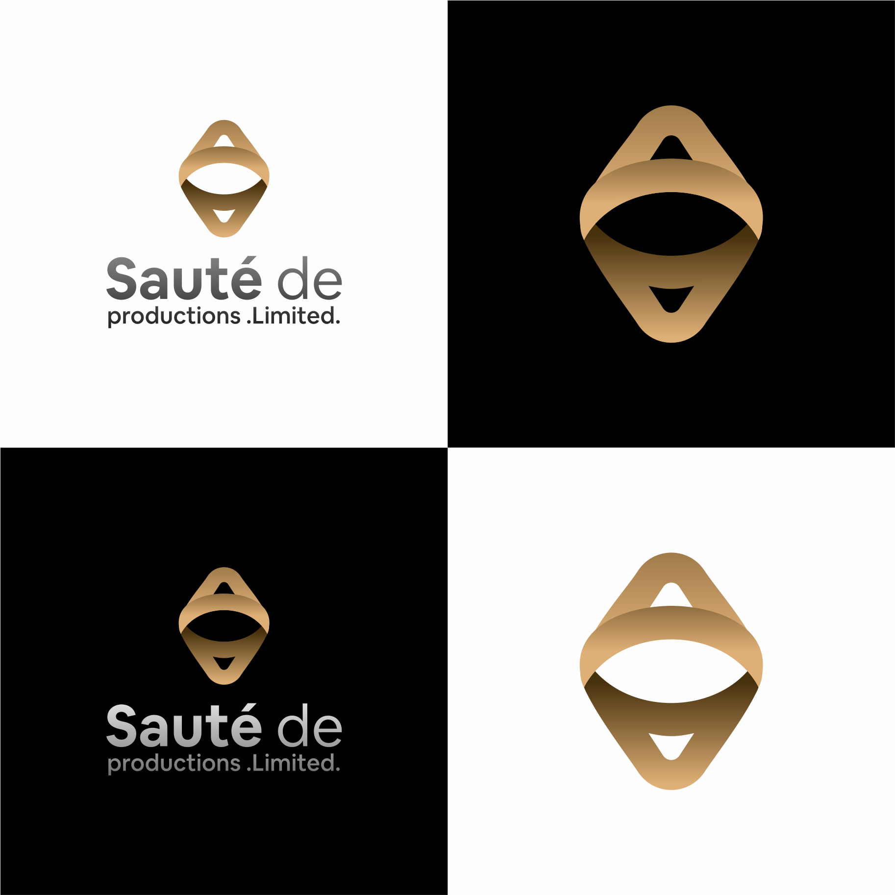 Logo Design by Sibyle for Saut de productions limited | Design: #29013407