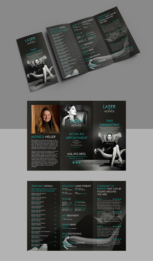 Brochure Design by KreativeMadz for Laser by Monica | Design: #28936482