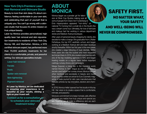 Brochure Design by Vyacheslav65 for Laser by Monica | Design: #28930311