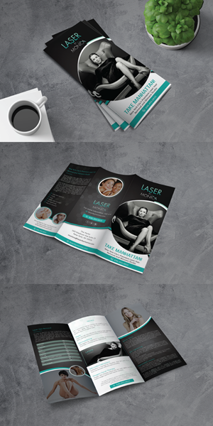 Brochure Design by alex989 for Laser by Monica | Design: #28962243