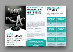 Brochure Design by pb for Laser by Monica | Design: #28933232