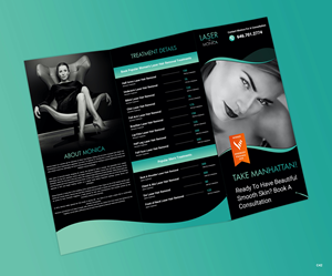 Brochure Design by pb for Laser by Monica | Design: #28933236