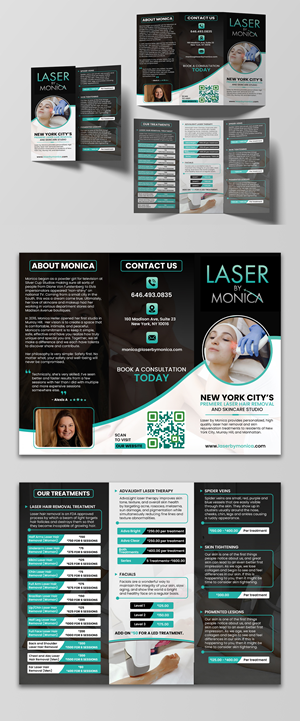 Brochure Design by debdesign for Laser by Monica | Design: #28942910