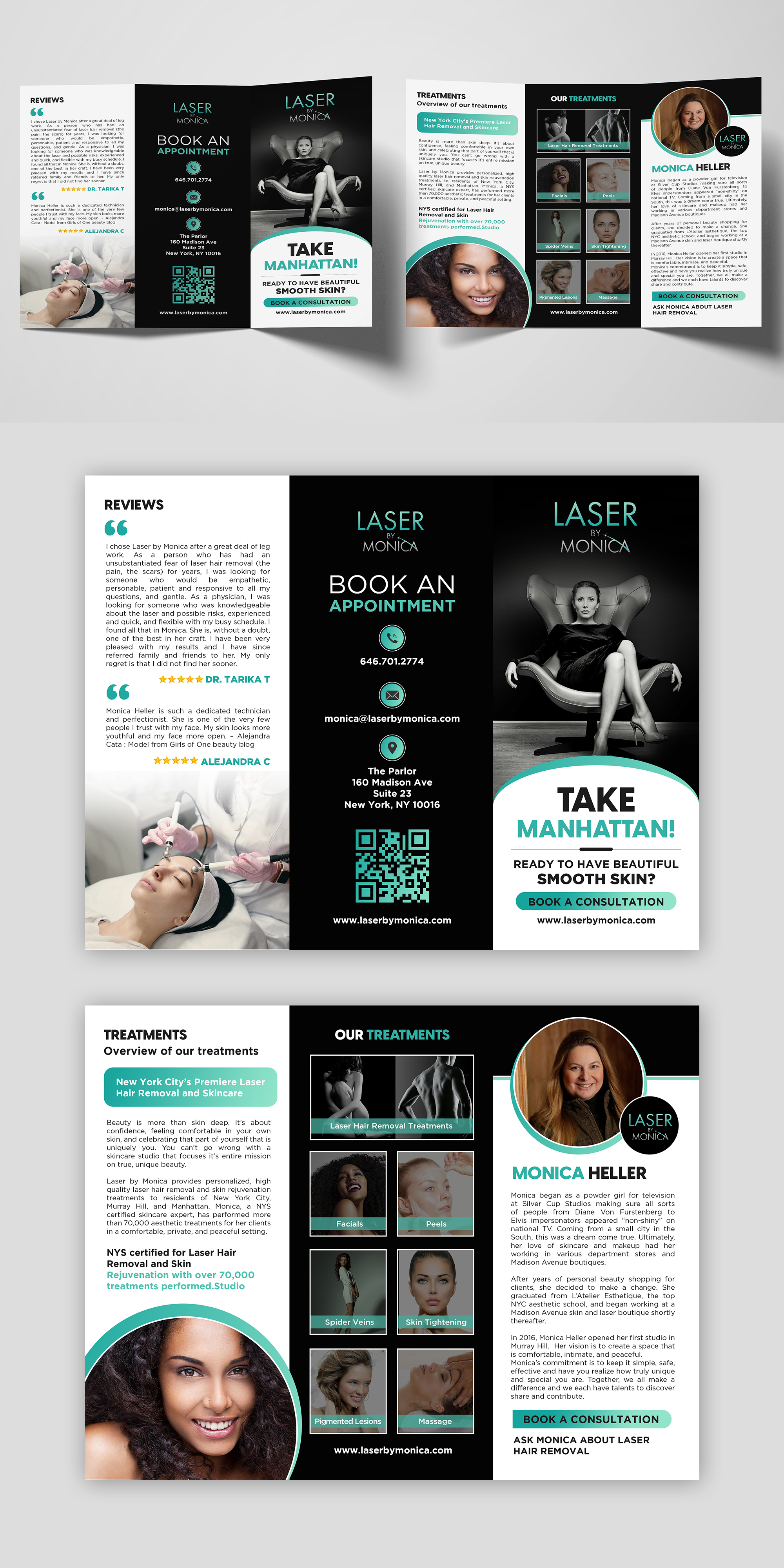 Brochure Design by debdesign for Laser by Monica | Design #28943241