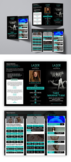 Brochure Design by debdesign for Laser by Monica | Design: #28943706