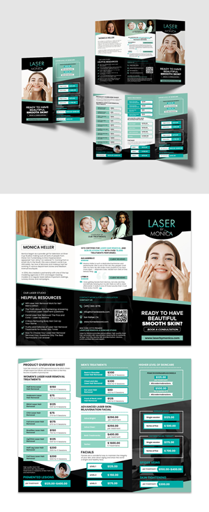 Brochure Design by debdesign for Laser by Monica | Design: #28944969