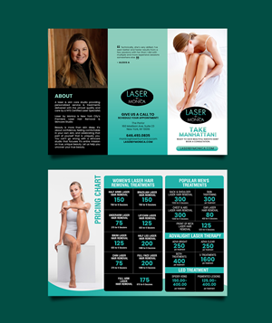 Brochure Design by chandrayaan.creative for Laser by Monica | Design: #28930420