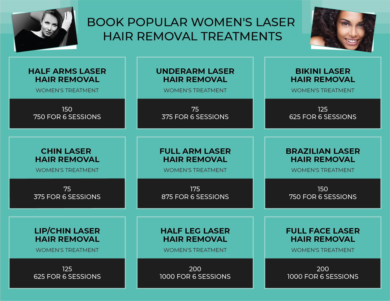 Brochure Design by 3Guys for Laser by Monica | Design #28963135