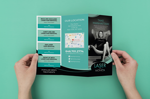 Brochure Design by 3Guys for Laser by Monica | Design: #28963138