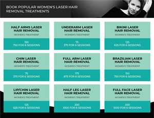 Brochure Design by 3Guys for Laser by Monica | Design: #28963139